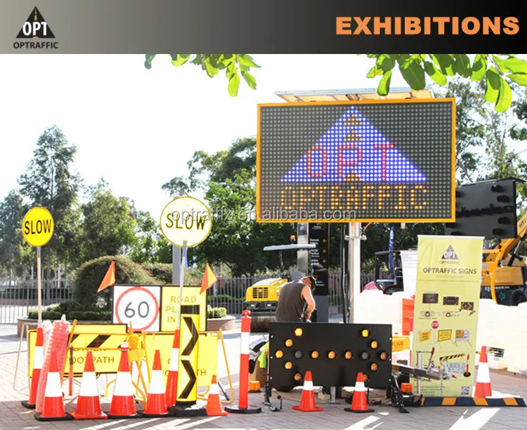 EXH-arrow board,vms trailer,variable message sign