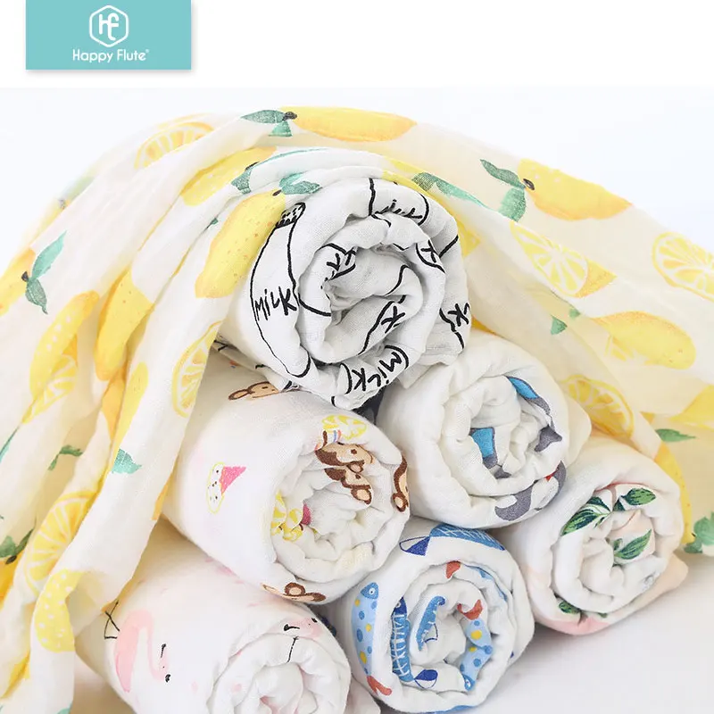 

wholesale Baby bamboo Swaddle Designs comfort Cotton Muslin Swaddle thread Blankets, Picture