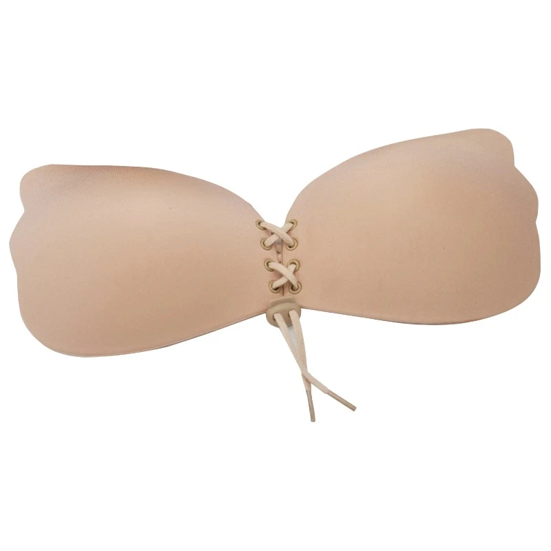 Wing Shape Design Fabric new Invisible bra Adhesive Bra Push ladies sexy bra