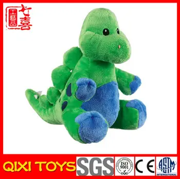 cute green dinosaur plush