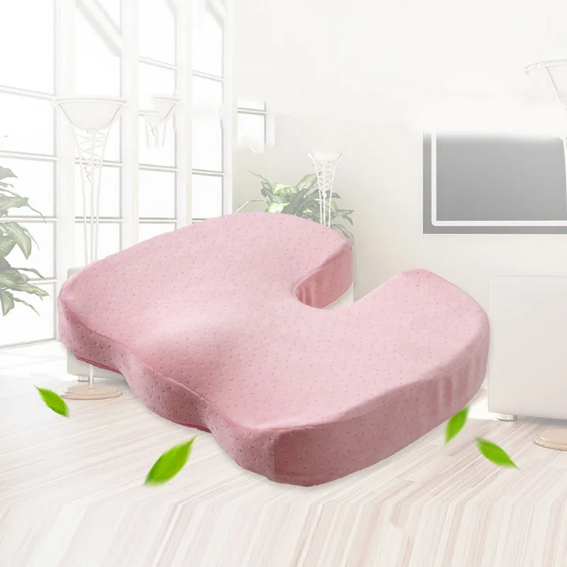 
Medical vinyl seat cushions back cushion memory foam Health slow rebound pressure relieving cotton cushion covers 