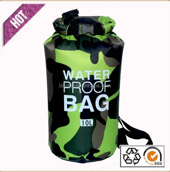 camouflage dry bag