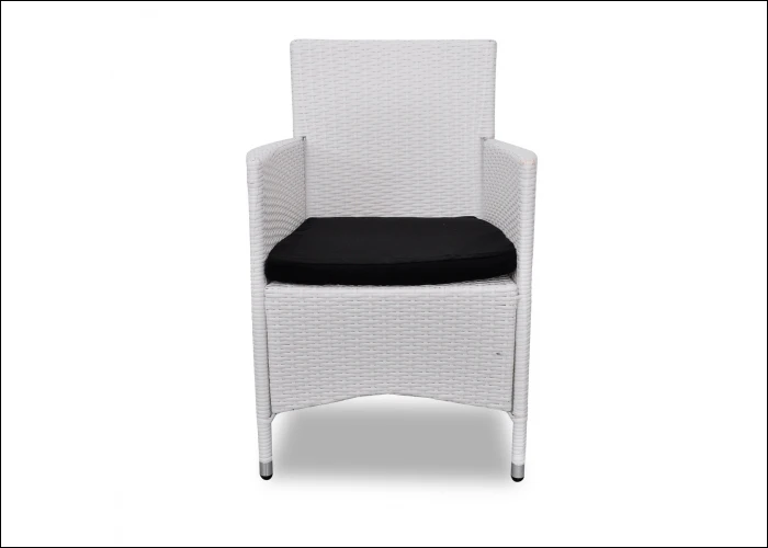 Classic Design Customized Style White Wicker Patio Outdoor Poly Rattan