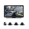 GS-A 360 Degree Panoramic View 4 split screens video display car night vision system