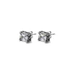 F142 Stainless Steel Stud Earrings Wholesale, Cheap Big Square Diamond Earrings 2018 Jewelry