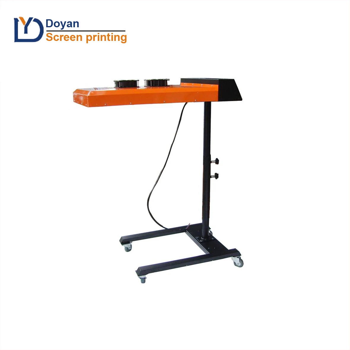 Screen printing flash dryer