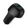 2019 popular christmas presents Dual Port beauty surface 36W USB- C PD Car Charger QC3.0 Quick Charging for mobile