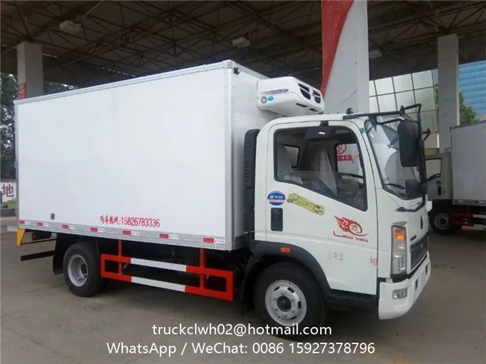 Small Refrigerated Trucks For Sale 3.5ton Howo Refrigerator Truck Buy