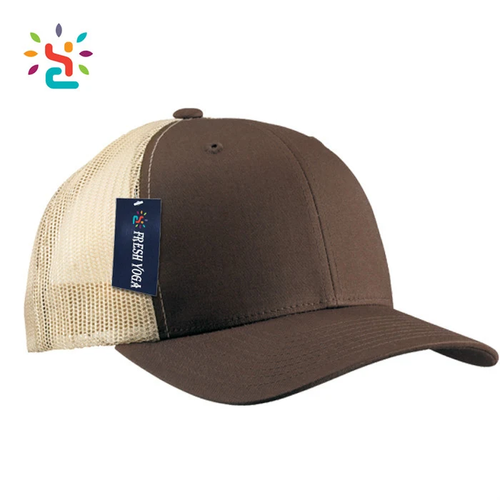 plain brown baseball cap