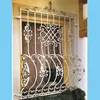 Security metal window grill handmade forging iron window design