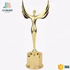 stock size zinc alloy material grammy metal award wrestling trophy
