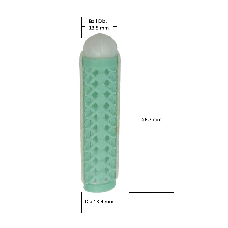 shenzhen OEM ODM Manufacturer plastic elastic  ball hair rollers curlers  .jpg