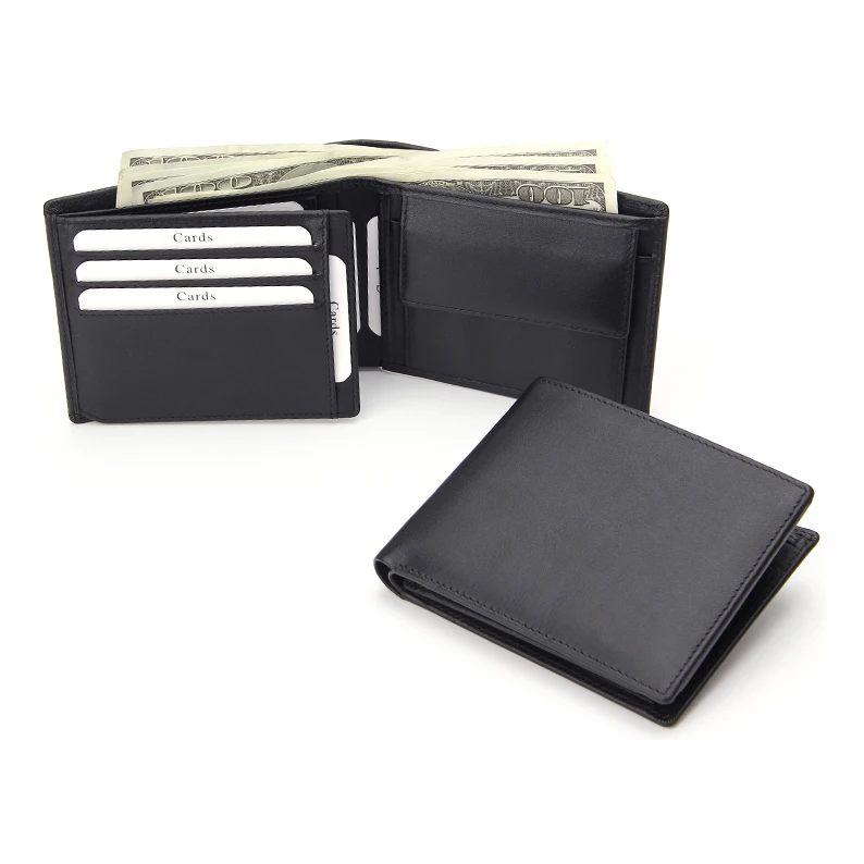 Bifold Wallet Leather Double Wing | IUCN Water