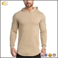 

Ecoach new arrival high quality muscle fit fitness workout athletic sports gym hoodie for men