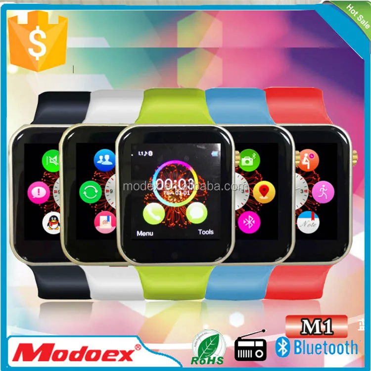 Smart watch mobile phone 2015 touch screen fashion custom smart watch, bluetooth notification watch smart