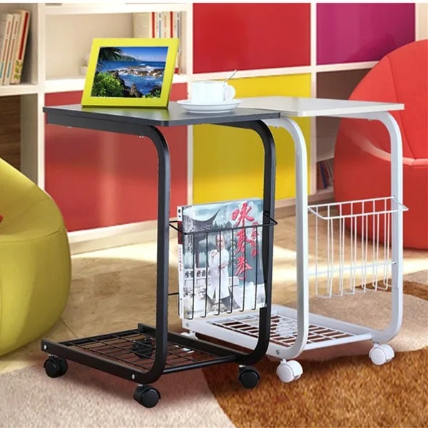 Portable Computer Laptop Desk Small Tablets Tea Coffee Table Sofa Side