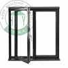 Glass chain awning window designs flush sliding door system double glazed