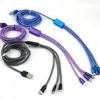 New products amazon Three in One usb charger cable 3 in 1 multi use mobile phone charging sync data cable