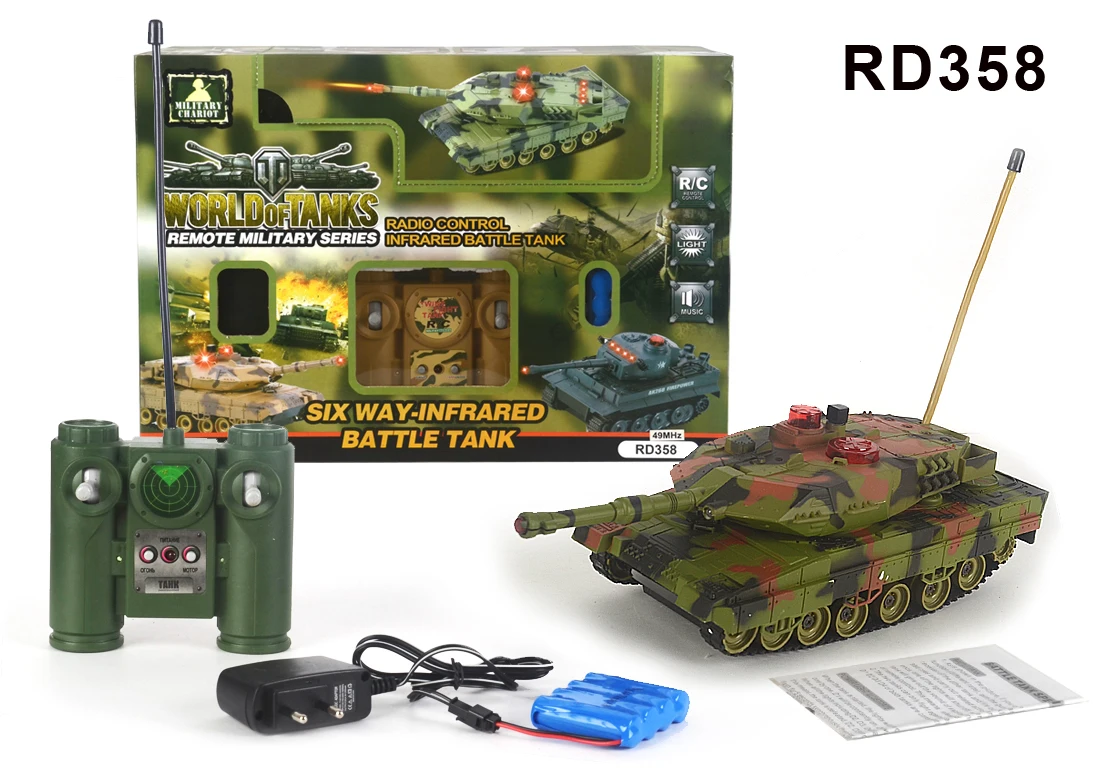 rc tank infrared battle system