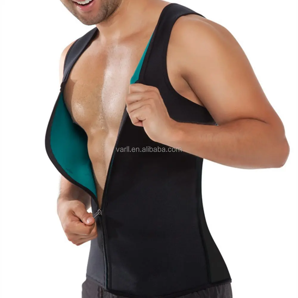 sauna zipper vest