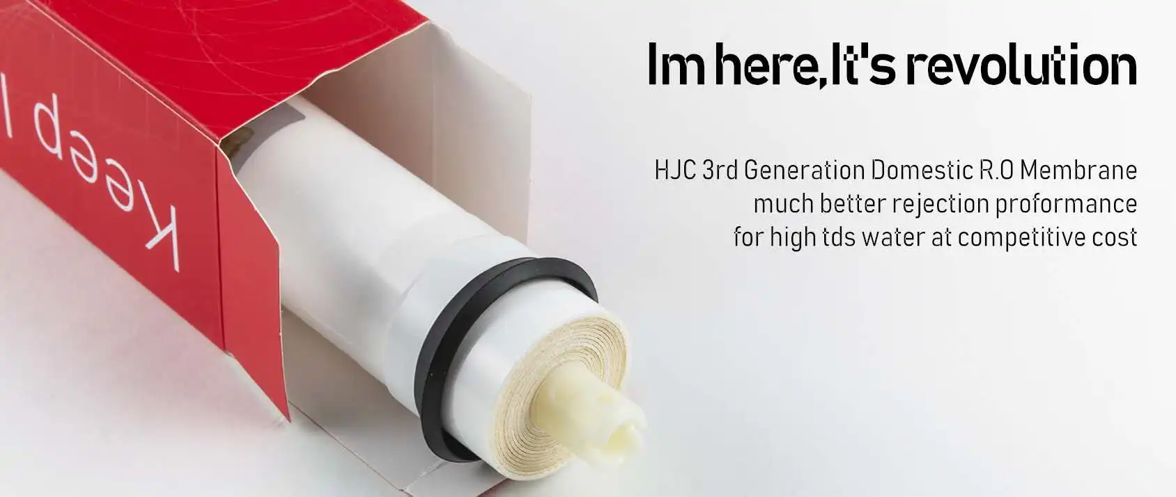 HJC 2012-100 China filter membrane 100 gpd for home water treatment system