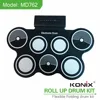 Educational Kit For Kids MIDI Roll Up Silcone Drum Kits without Speaker Fun Toys Game Player Music Instrument