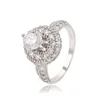 13680 Classic simple design aaaaa cubic zirconia engagement rings