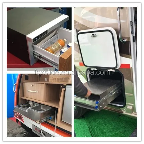 Silent Teflon Drawer Slides Kitchen Cabinet Hardware China Buy