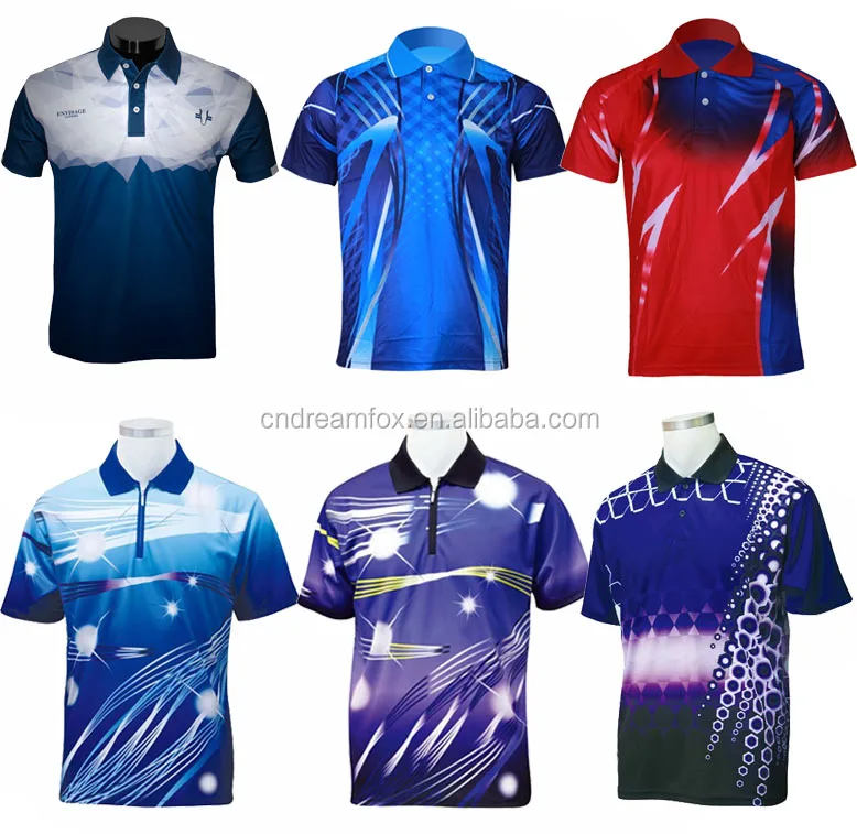 Digital Print Sport T-shirts Cricket 