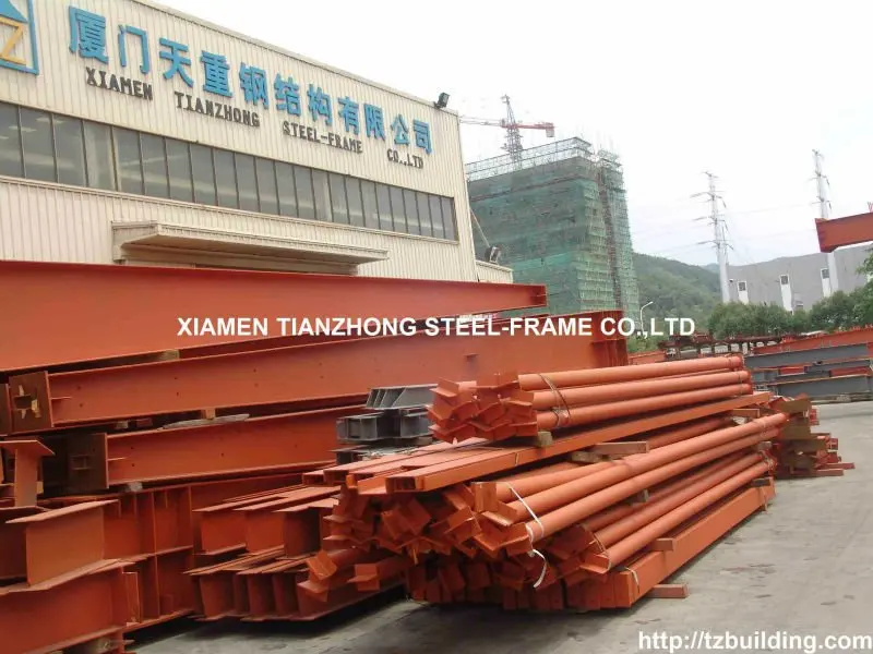 Steel Structure Metal Warehouse With Cladding And Rolloer
