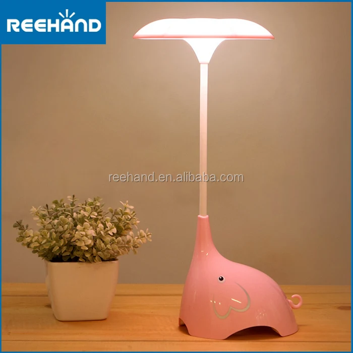 

Modern USB charging lamp cute elephant led eye-protection desk lamp