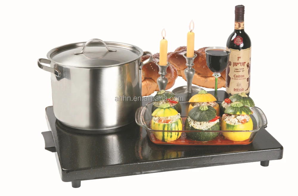 300w tempered glass shabbat hot plates