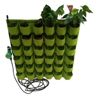 

Eco-friendly tear-resistant vertical wall garden planter / Garden planter bags / flora felt living wall planter vertical garden