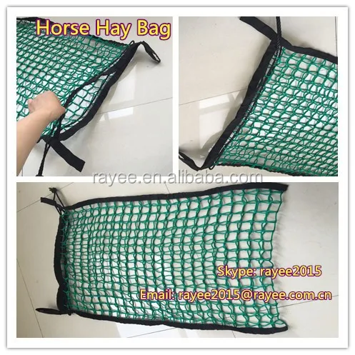 Knoted Hay Net Round Bag For Horse Slow Feeder High Quality And