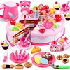 Children's House Kitchen toys Birthday Cake Cut Toys Fruit DIY Creative Gifts toys CC383