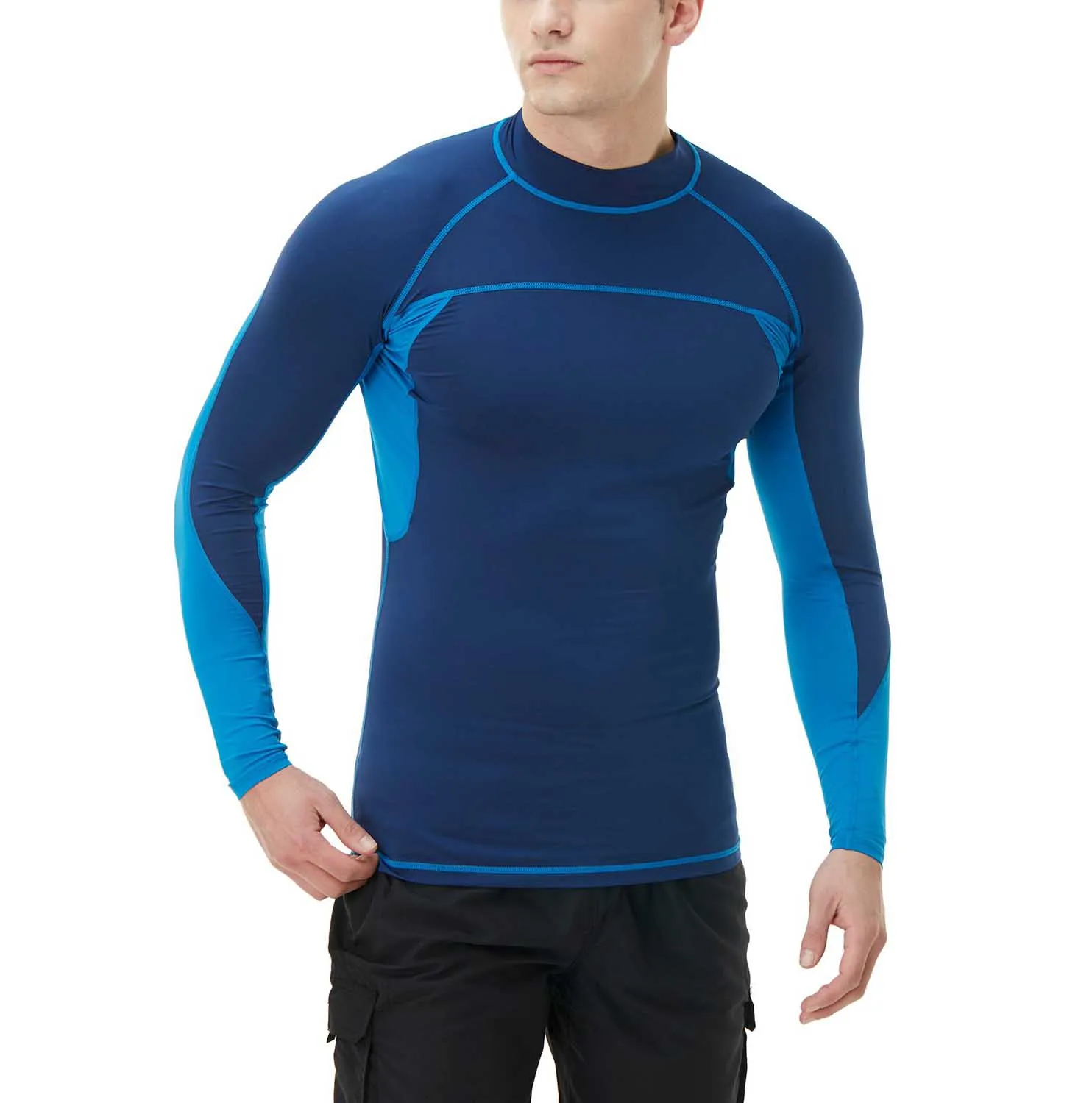 long sleeve athletic fit rashguard