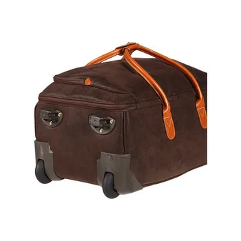 leather rolling duffle