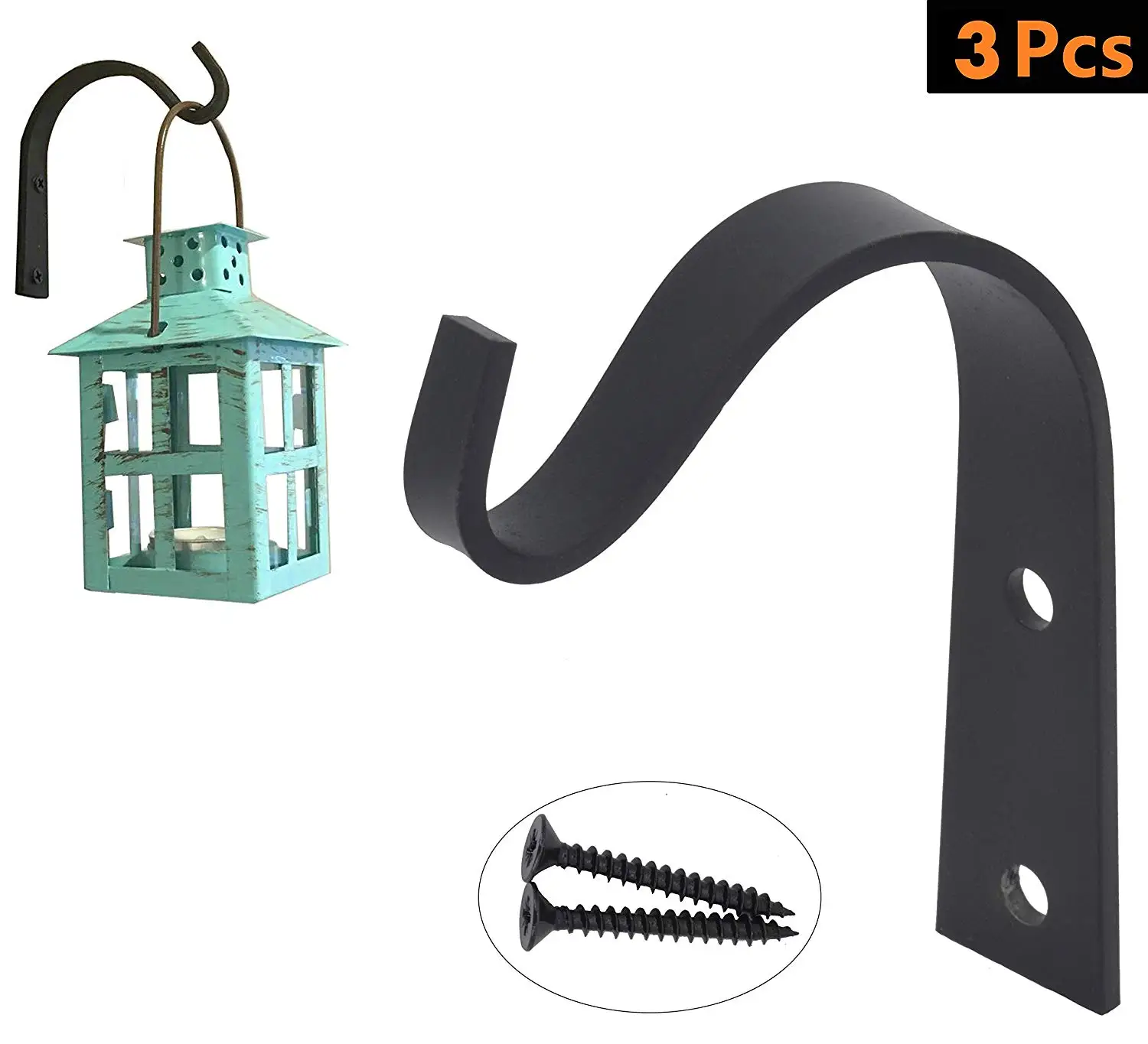 wrought iron lantern hooks