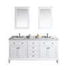 top selling american style bathroom furniture with double rectangle sinks