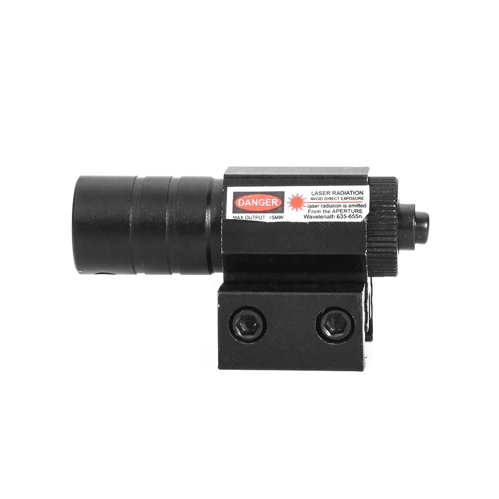 

LUGER AT Adjust 11mm 20mm Red Dot Laser Sight Pistol Range 635-655M Picatinny Rail, Black