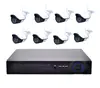 8 channel wireless security camera package wireless wifi outdoor cctv camera kits surveillance H.265 Hisilicon