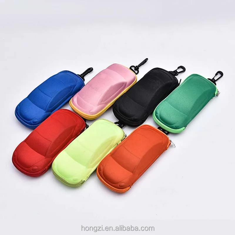 

Car Shaped Sunglasses Case for Children big sunglasses with clasp originality Automobile styling glasses box suit for kid, Red black blue