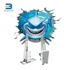 Easy OZTrating Customized 3D Ceramic Tile Vertical Wall Inkjet Printer Vertical Direct to Wall Printer Price ZT-S60