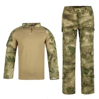 

Gen2 Tactical Frog Suit A-Tacs FG Camouflage Uniforms With Elbow and Knee Pads