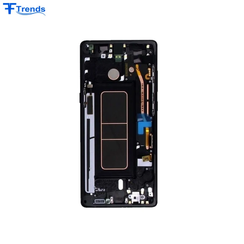 Original for Samsung Note 8 LCD with frame N950 N950F Black Wholesale Price