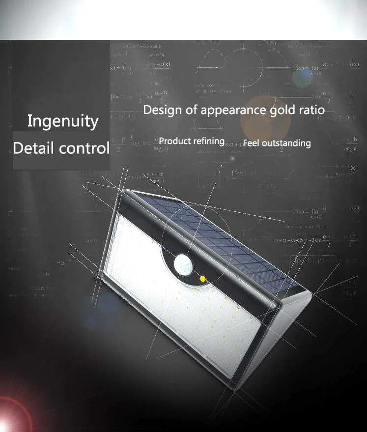 China 2018 NEW 24 leds wall mounted motion sensor light outdoor lamp led solar light , solar wall light , led solar lamp