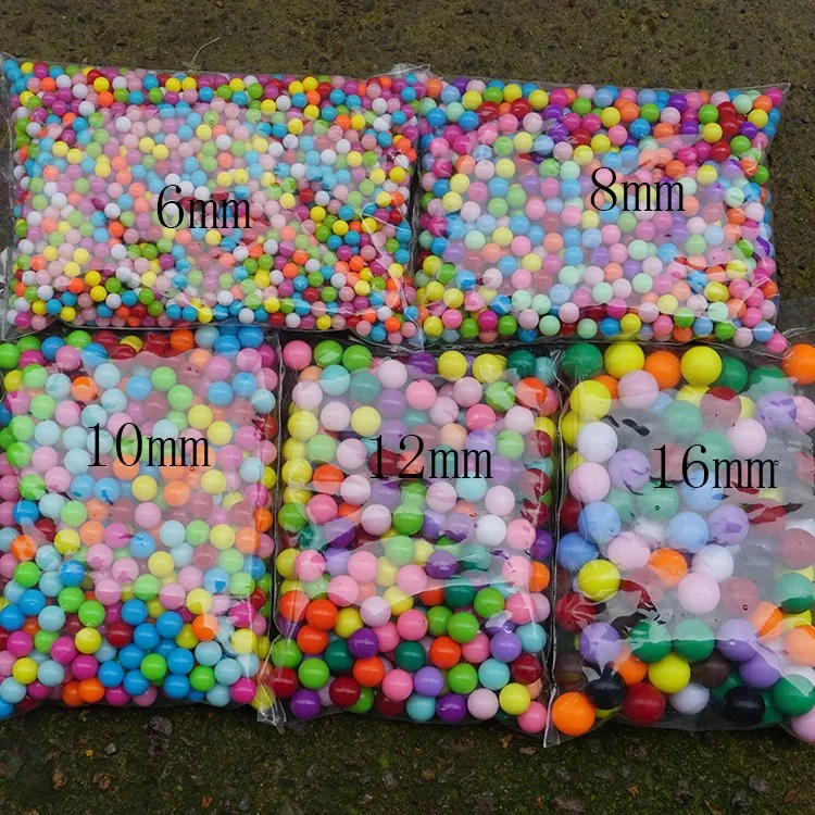Custom Green Color Plastic Ball 6mm 7mm 8mm 9mm 10mm 12mm 12.7mm 14mm