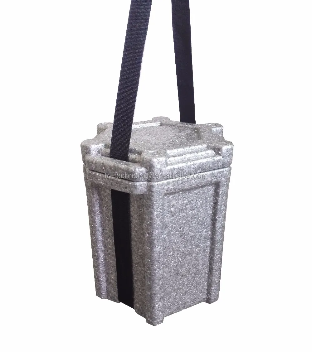 High Quality Styrofoam Cooler,12 Can Carry Chiller With Ice Substitute