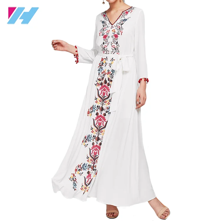 new stylish embroidered dresses