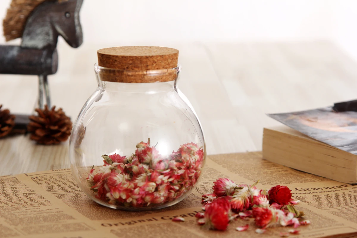 Borosilicate Glass Jar with Lid food safe